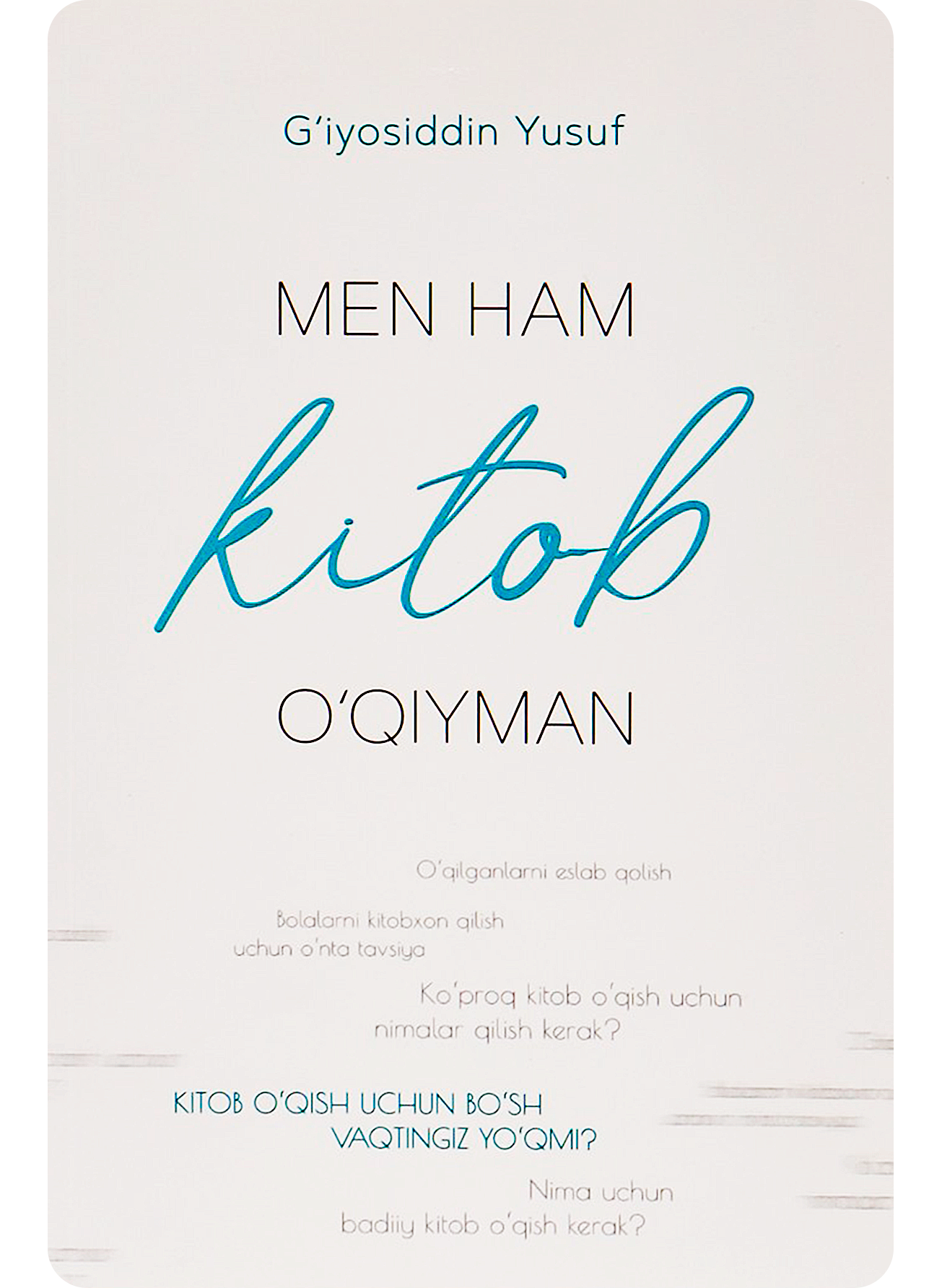 Men ham kitob o'qiyman