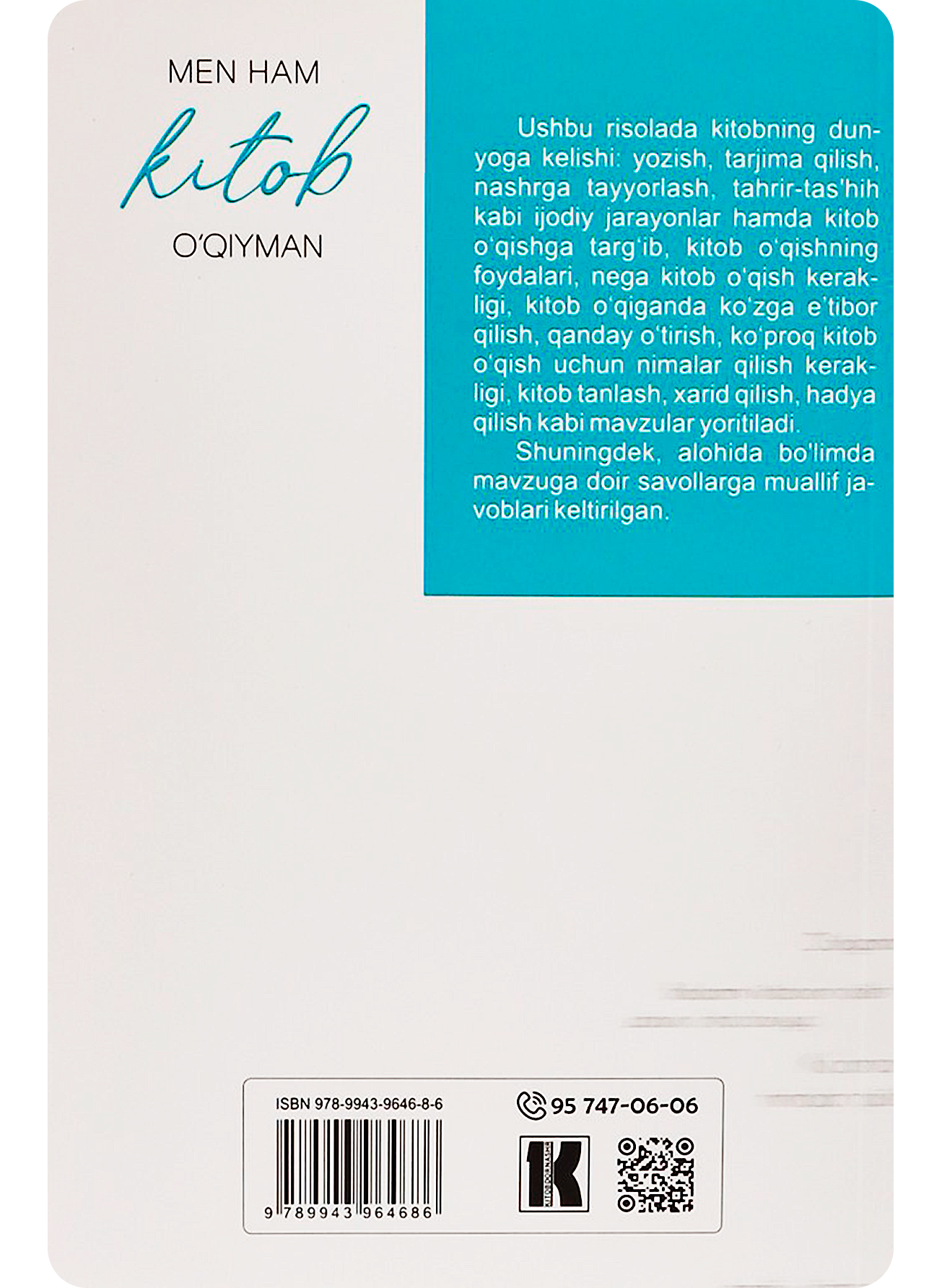 Men ham kitob o'qiyman