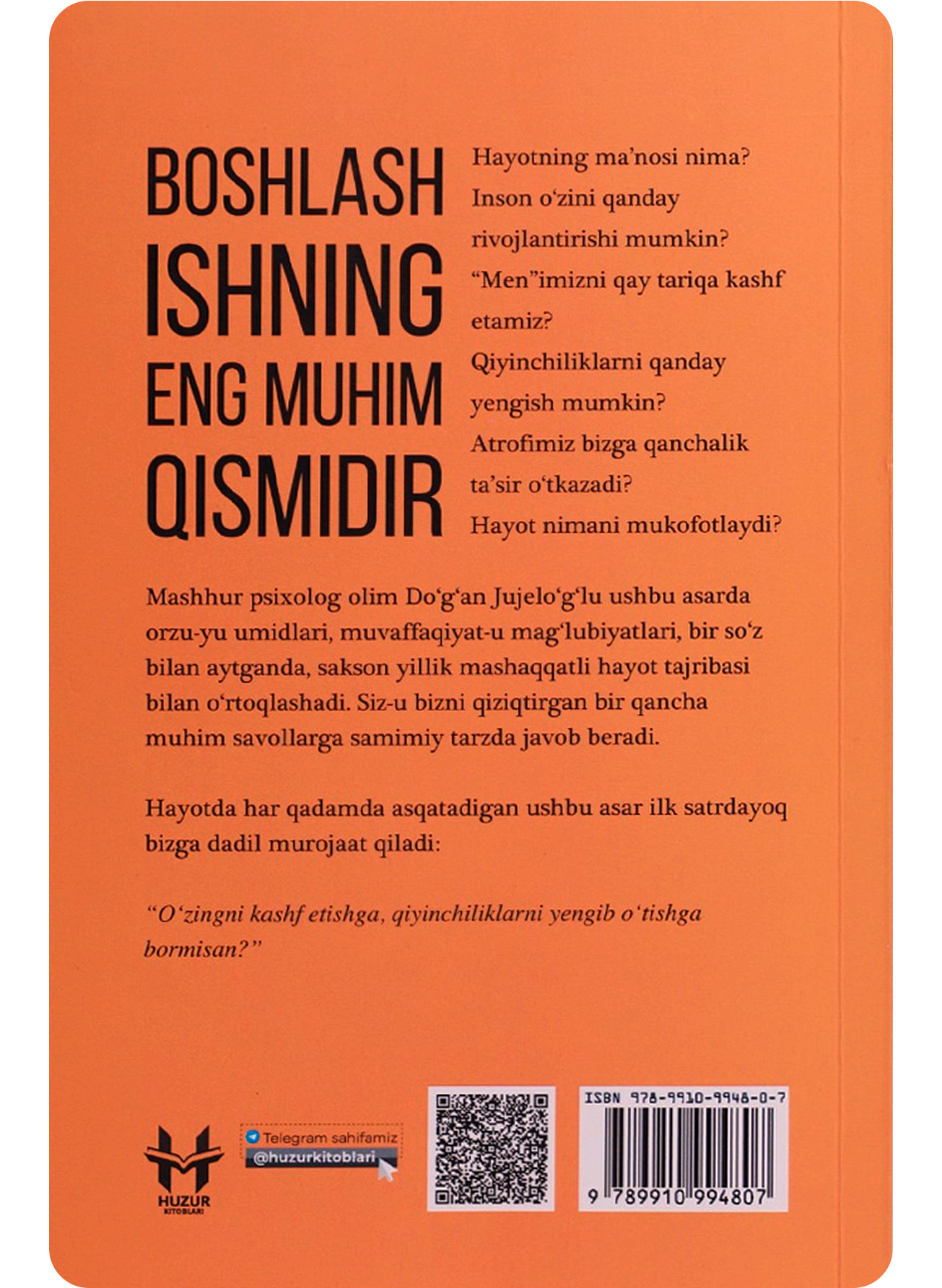 Bormisan? Muvaffaqiyatli hayot uchun tavsiyalar